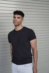 isaiah caruso digital black t-shirt-2